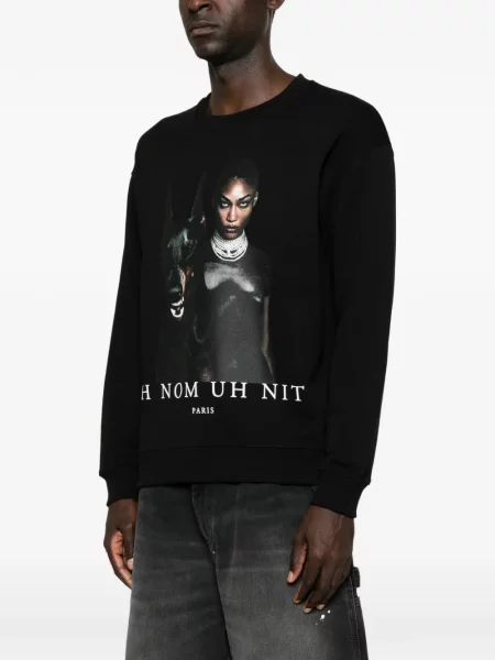 Hanorac Ih Nom Uh Nit cu imagine negru