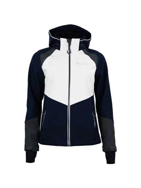 Geacă Peak Mountain softshell albastru