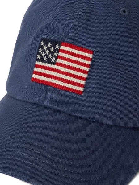 Prugasta lanena šilterica Polo Ralph Lauren bijela
