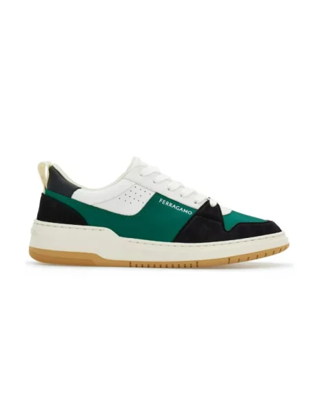 Sneakersy Ferragamo skórzane