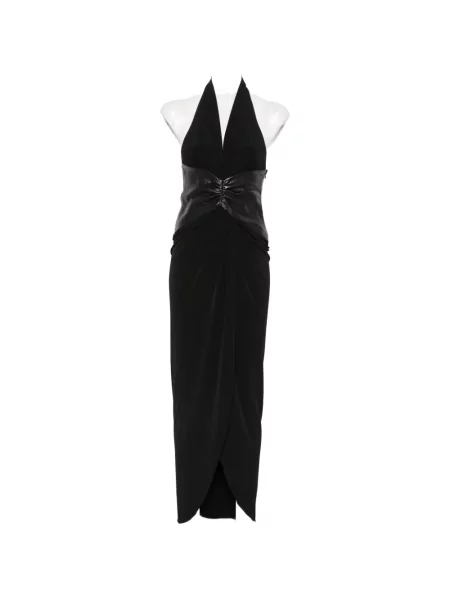 Rochie The Andamane cu gât halter negru