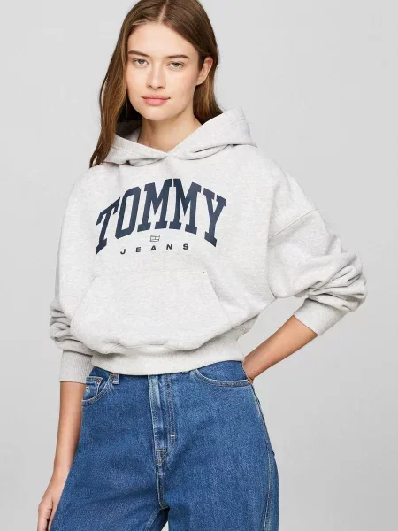 Худи Tommy Jeans серое