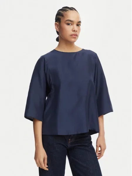 Weekend Max Mara Блуза Fastoso Тъмносин