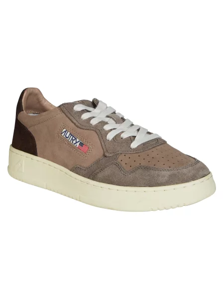 Sneakersy Autry zamszowe beżowe