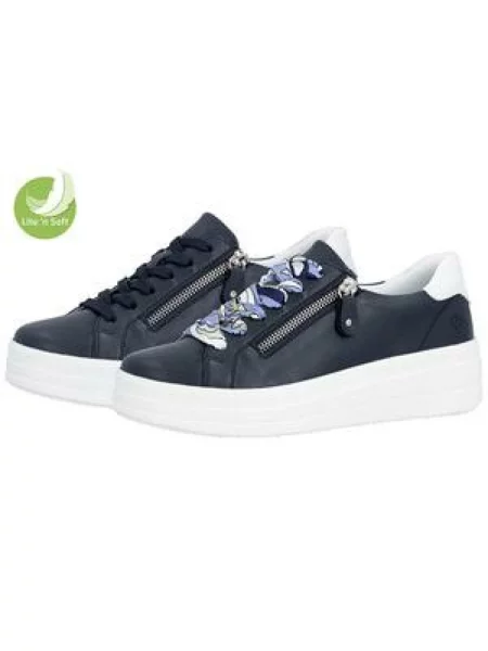 Sneakersy Remonte niebieskie