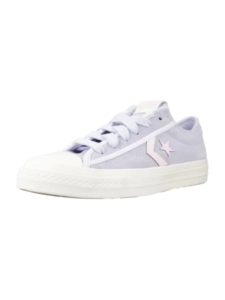 Szarvasbőr félcipő Converse lila