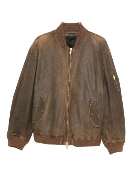 Geanta de piele Golden Goose auriu