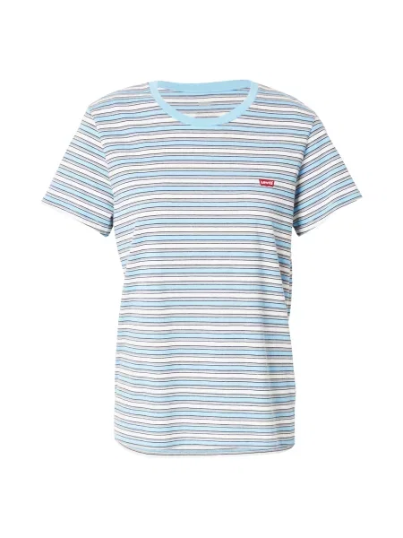 LEVI'S ® Tricou PERFECT albastru deschis / negru alb