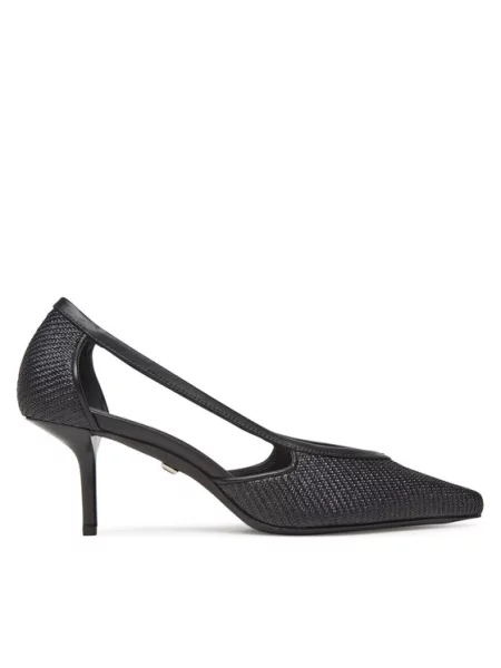 Max Mara Aukštakulniai Strawpump juoda