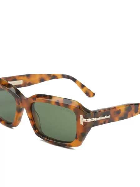 Ochelari de soare dreptunghiulari Tom Ford maro