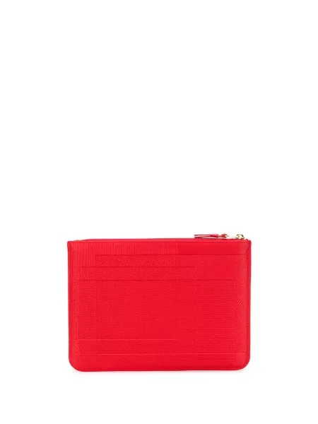 Raštuotas piniginė Comme Des Garçons Wallet raudona