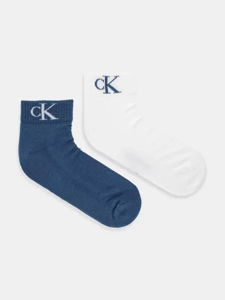 Чорапи Calvin Klein Jeans 2 чифта черно