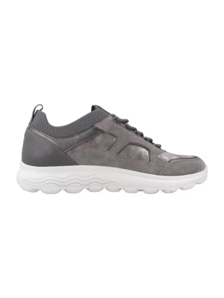 Sneakerși Geox gri