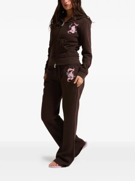Hanorac cu glugă Juicy Couture maro
