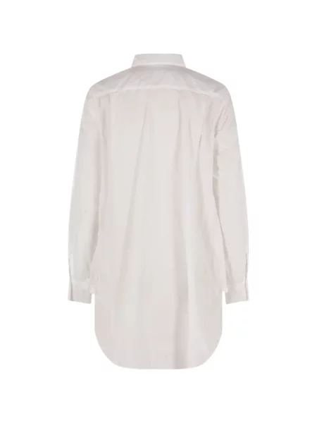 Lung cămașă Comme Des Garçons alb