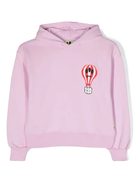 Bluza z kapturem dziecięca Barrow różowa