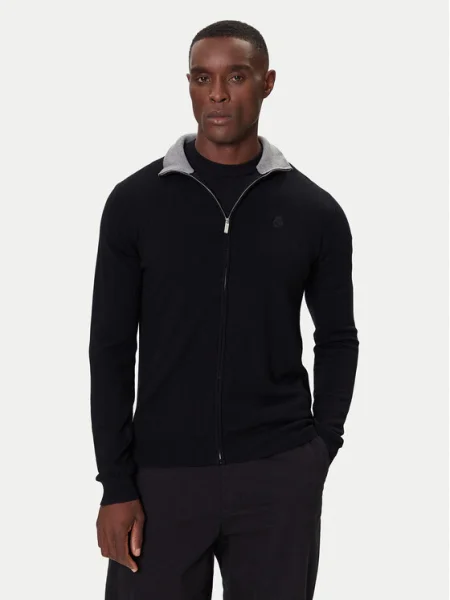 KARL LAGERFELD Cardigan negru