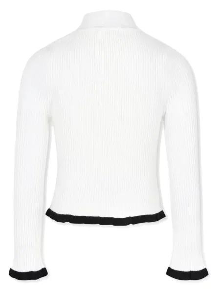 Sweter dziecięcy Msgm biały