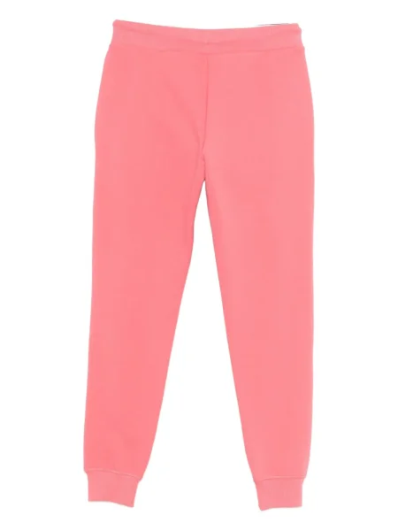 Pantaloni Superdry alergare cu cordon roz