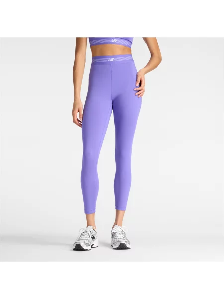 Legginsy do treningu New Balance AC – fioletowe