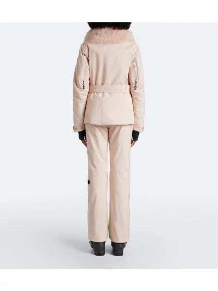 Pantaloni de schi Moncler Grenoble roz