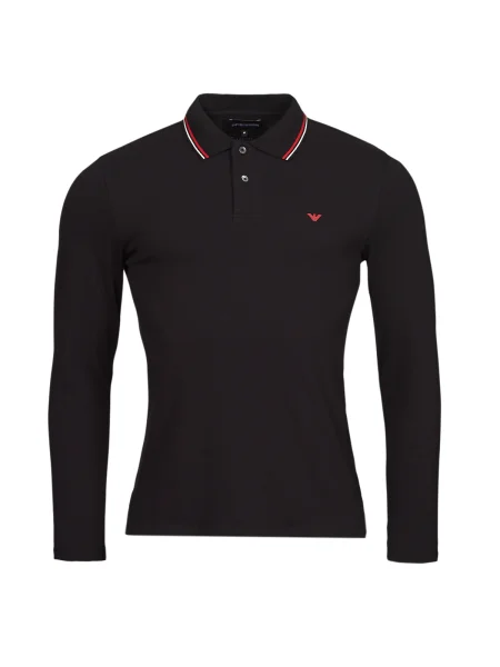 Polokošeľa Emporio Armani čierna