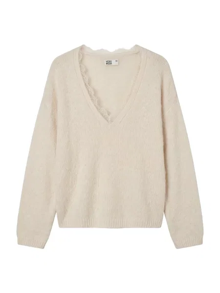 VERO MODA Pulover VMBerry deschis bej
