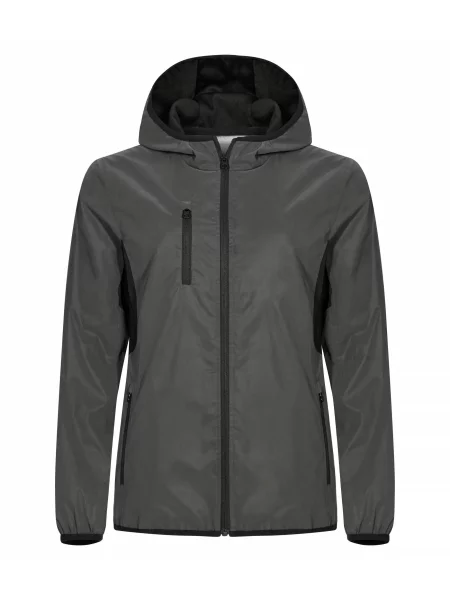 Clique Kurtka Willmar odblaskowa z – Reflective grey szara
