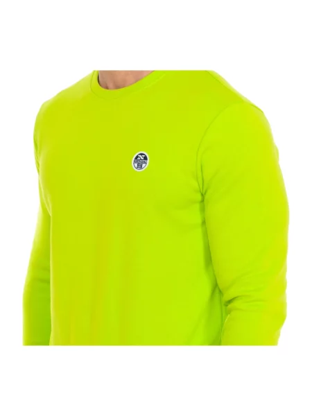 Bluza nierozpinana North Sails z okrągłym dekoltem zielona