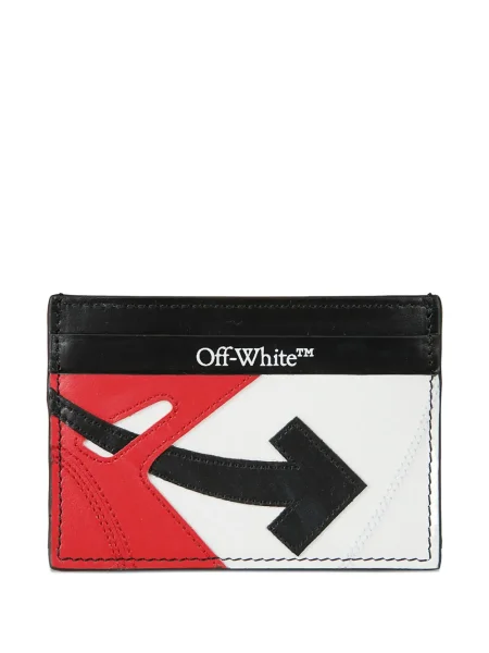 Portofel Off-white din piele alb