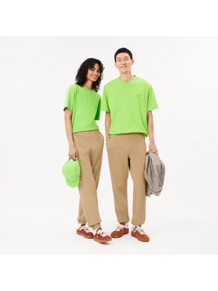 Спортивные штаны Lacoste бежевые