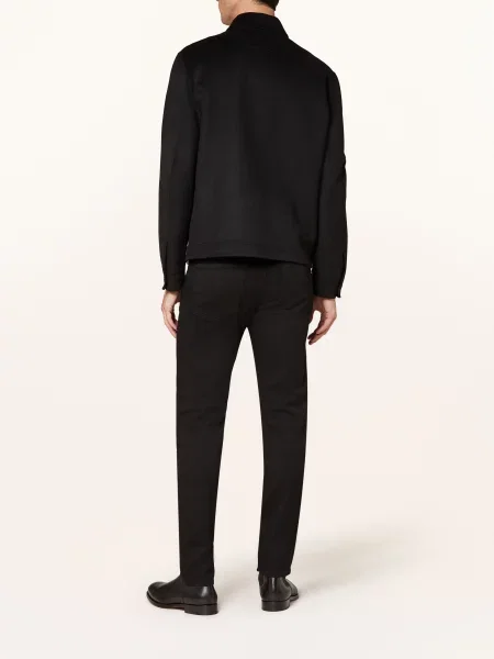 Boss Jeansy Delaware Slim Fit schwarz czarne