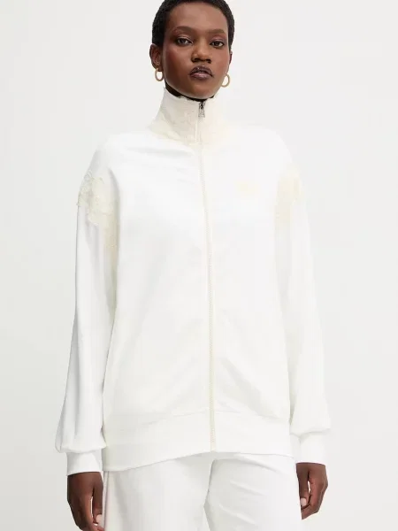 Ermanno Scervino LIFE bluza z domieszką wełny biała