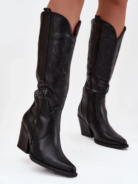 Cizme Boto cowboy negru
