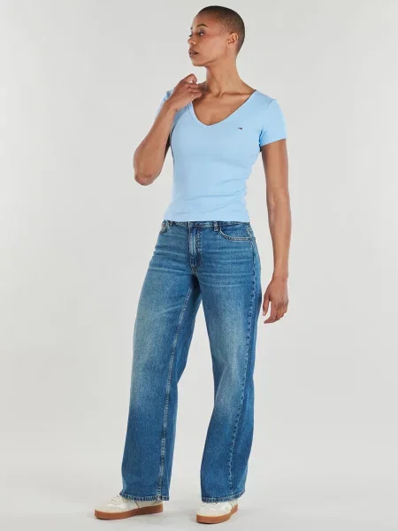 Majica Tommy Jeans plava