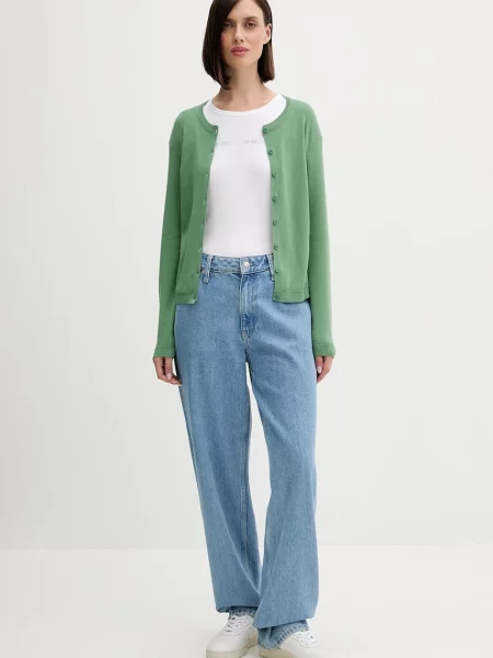 Кардиган United Colors of Benetton легкий зелений