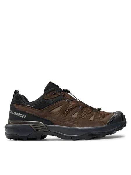 Παπούτσια πεζοπορίας Salomon X Ultra Leather Gore-Tex καφέ