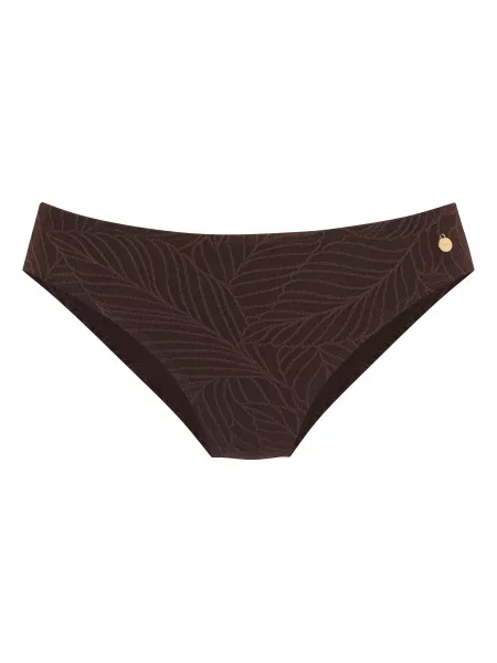 LASCANA Slip costum de baie maro