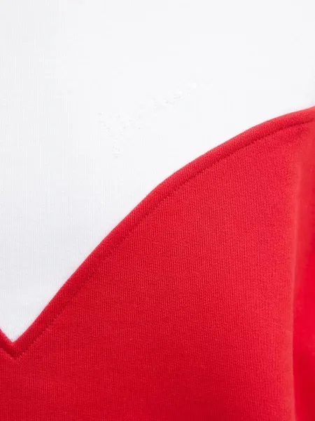 Свитер Fiorucci с капюшоном с сердечками белый