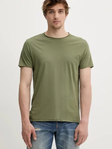 Тениска Filippa K с изчистен дизайн бежово