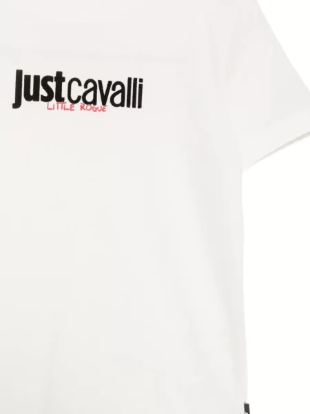 Koszulka dziecięca Just Cavalli biała