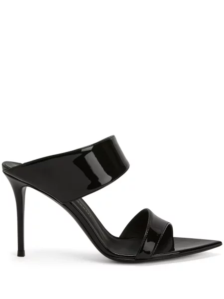 Papuci tip mules Giuseppe Zanotti negru