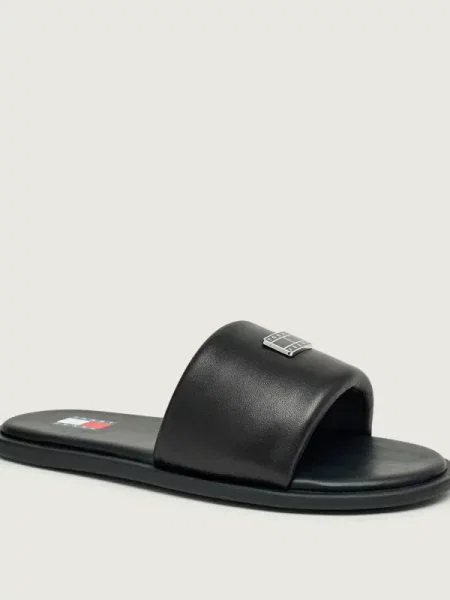 Papucs Tommy Jeans Tjw Soft Padded Casual Slide fekete