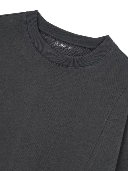 Hanorac Studio Tomboy cu decolteu rotund gri