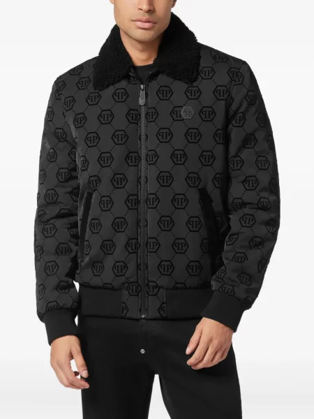 Geacă bomber Philipp Plein negru