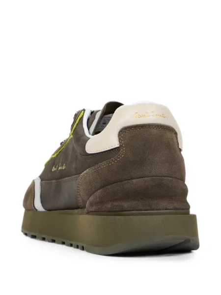 Sneakerși Paul Smith din piele maro