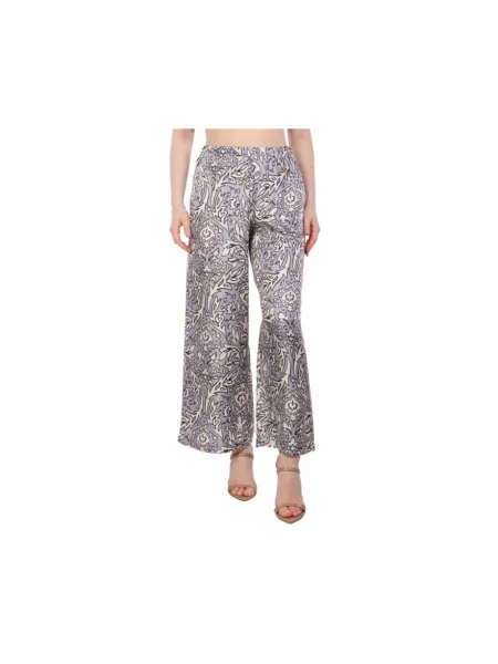 Lniane spodnie Weekend Max Mara