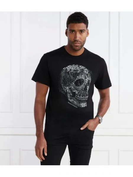 Alexander McQueen Tricou negru