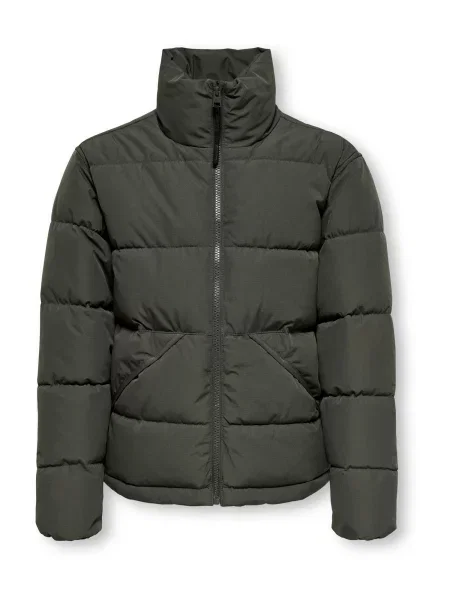 Only & Sons Junior Geacă de primăvară-toamnă OSJPack pământiu