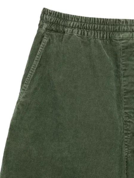 Pantaloni scurți Carhartt Wip de catifea cord verde